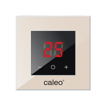 Терморегулятор CALEO NOVA встраиваемый цифровой, 3,5 кВт, бежевый УП-00000354 фото